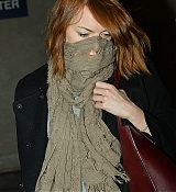 Emma Stone Arriving at LAX Airport - October 23