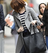 Emma Stone Arrives at Studio 54 - November 12