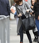 Emma Stone Arrives at Studio 54 - November 12