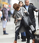Emma Stone Arrives at Studio 54 - November 12