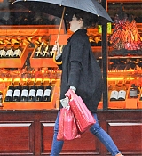 Emma Stone Shops at Manley's Store - December 24