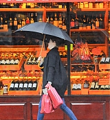 Emma Stone Shops at Manley's Store - December 24