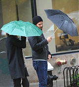Emma Stone and Andrew Garfield In New York City - October 23