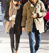 Emma Stone And Andrew Garfield in NYC - December 29