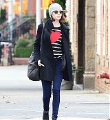 Emma Stone and Andrew Garfield in NYC - November 25