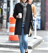 Emma Stone and Andrew Garfield in NYC - October 31