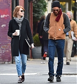 Emma Stone and Andrew Garfield in NYC - October 31