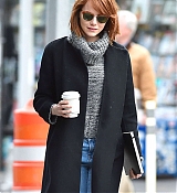 Emma Stone and Andrew Garfield in NYC - October 31