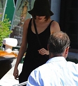 Emma Leaving Hotel Excelsior Photos