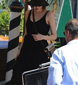 Emma Leaving Hotel Excelsior Photos