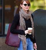 Emma Stone In West Village - September 17