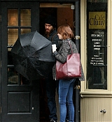 Emma Stone with Andrew and Krista in NYC - November 6th