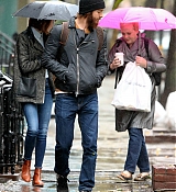 Emma Stone with Andrew and Krista in NYC - November 6th