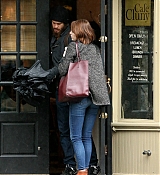 Emma Stone with Andrew and Krista in NYC - November 6th