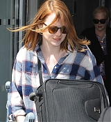 Emma Stone Arrives at LAX Airport - May 6