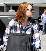 Emma Stone Arrives at LAX Airport - May 6