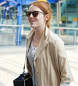 Emma Stone Arrives at Nice Airport - May 16