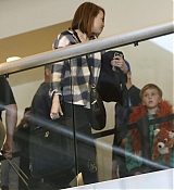 Emma Stone Arrives at LAX Airport - May 6