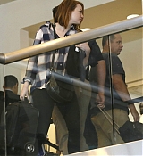 Emma Stone Arrives at LAX Airport - May 6