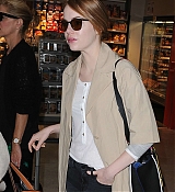 Emma Stone Arrives at Nice Airport - May 16