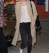 Emma Stone Arrives at Nice Airport - May 16