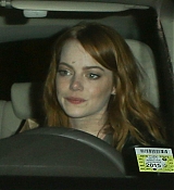 Emma Stone and Andrew Garfield Leaving Arcade Fire Concert - May 27