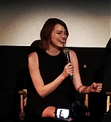 Emma Stone at Birdman NYFF PRess Conference - October 11
