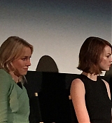 Emma Stone at Birdman NYFF PRess Conference - October 11