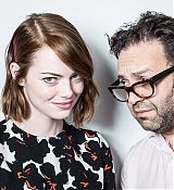 Emma Stone at Birdman Press Junket - October 10