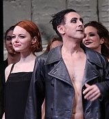 Emma Stone at Cabaret at Roundabout Theatre Companys Studio 54 - November 11