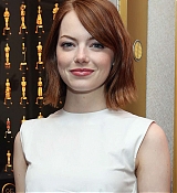 Emma Stone at  The Academy Of Motion Picture Arts And Sciences Hosts Screening Of Birdman - October 14