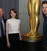 Emma Stone at  The Academy Of Motion Picture Arts And Sciences Hosts Screening Of Birdman - October 14