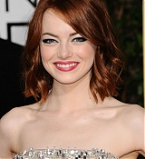 Emma Stone Arrives at 72nd Annual Golden Globe Awards - January 11