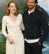 Emma Stone and Bradley Cooper at Aloha London Screening - May 16