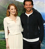 Emma Stone and Bradley Cooper at Aloha London Screening - May 16