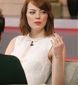 Emma Stone Arrives at Good Morning America - October 15th