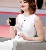 Emma Stone at Good Morning America - October 14