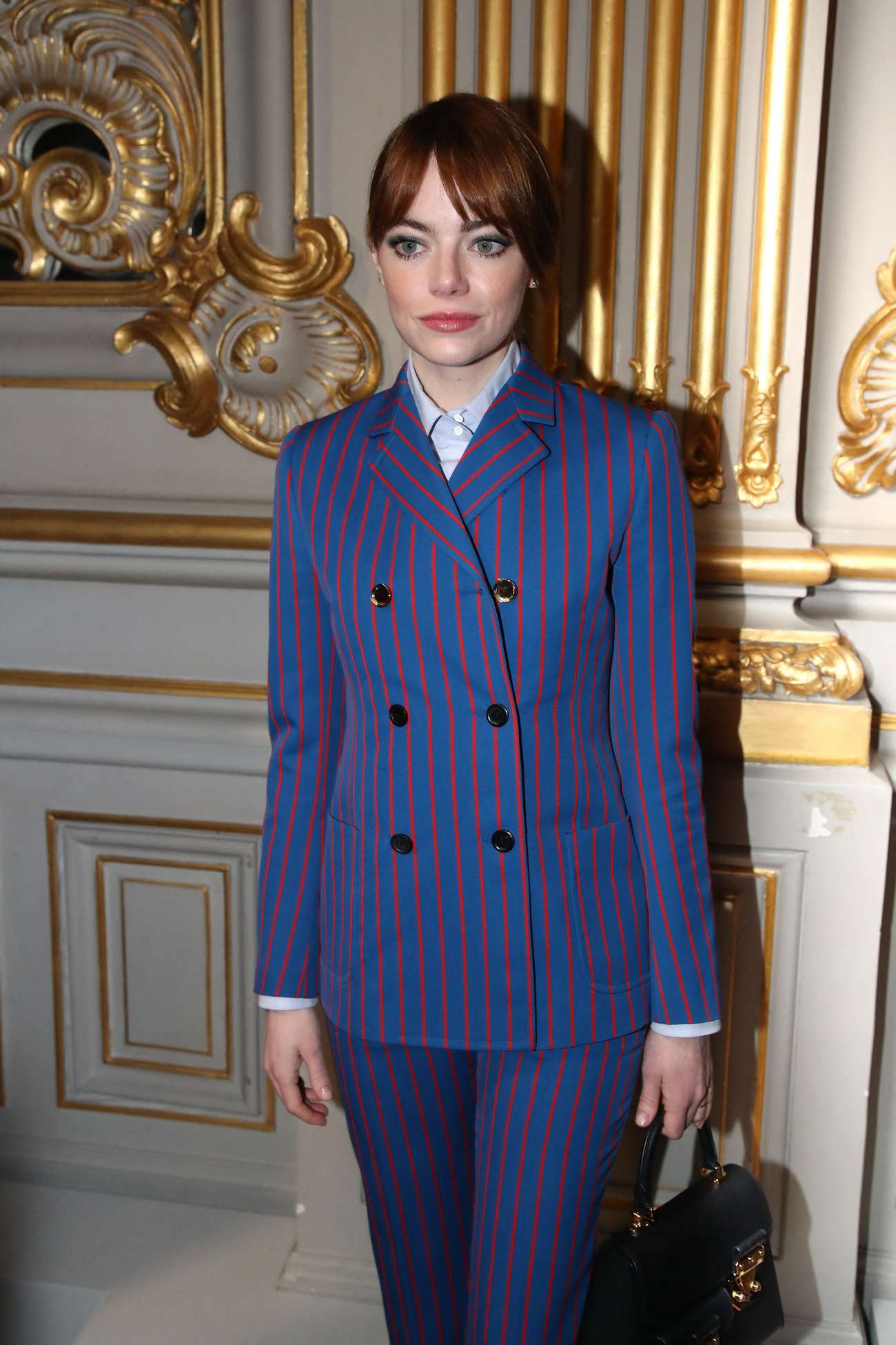 Emma Stone at Louis Vuitton: Front Row – PFW – Womenswear Fall Winter 2023-2024 on March 6
